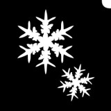 Stencil - Snowflake 2